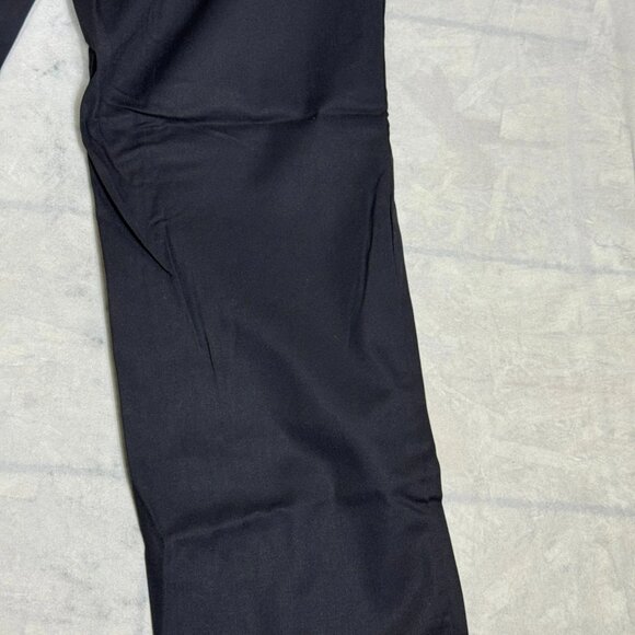 Dickies Chino Pants Womens Black Flat Front Workwear Straight Leg Size 16 UU NWT - Picture 7 of 16